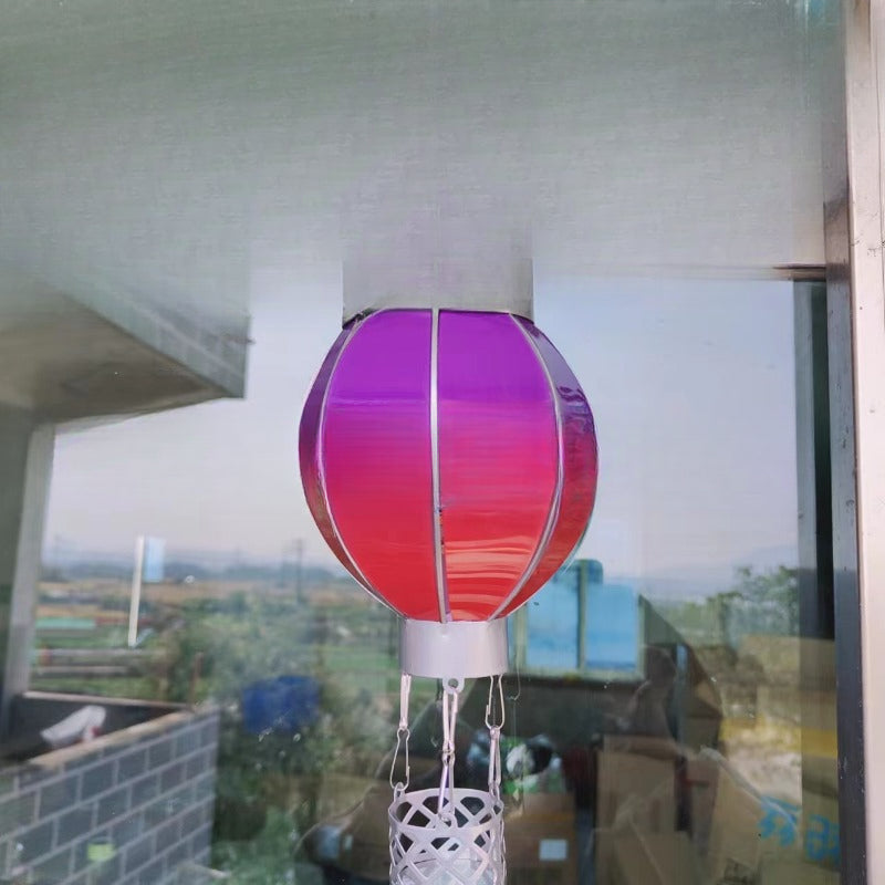 Wholesale Hot Air Balloon Solar Plastic Lantern