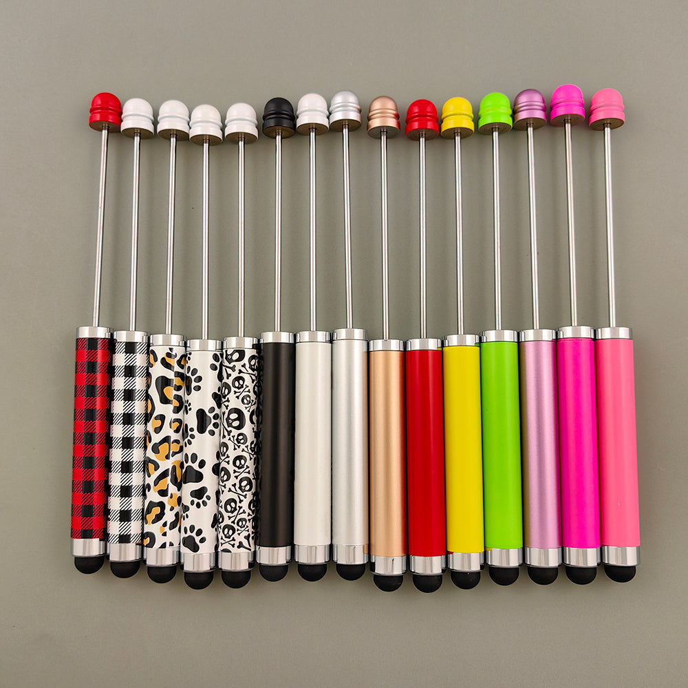 Wholesale Beadable Pens Stylus Pen DIY for Beaded Metal Touch Pen