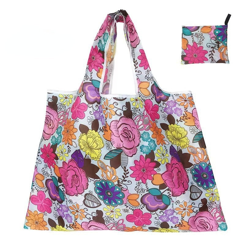 Wholesale Oxford Foldable Large Capacity Reusable Shopping Bag