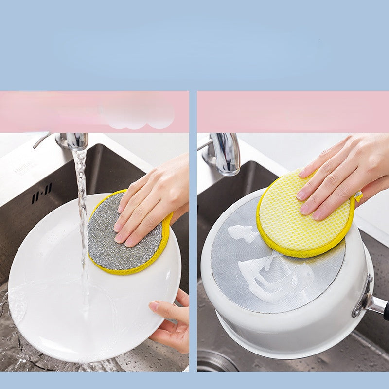 Venta al por mayor Esponja Scrub Pot Scrub Paño de limpieza de platos