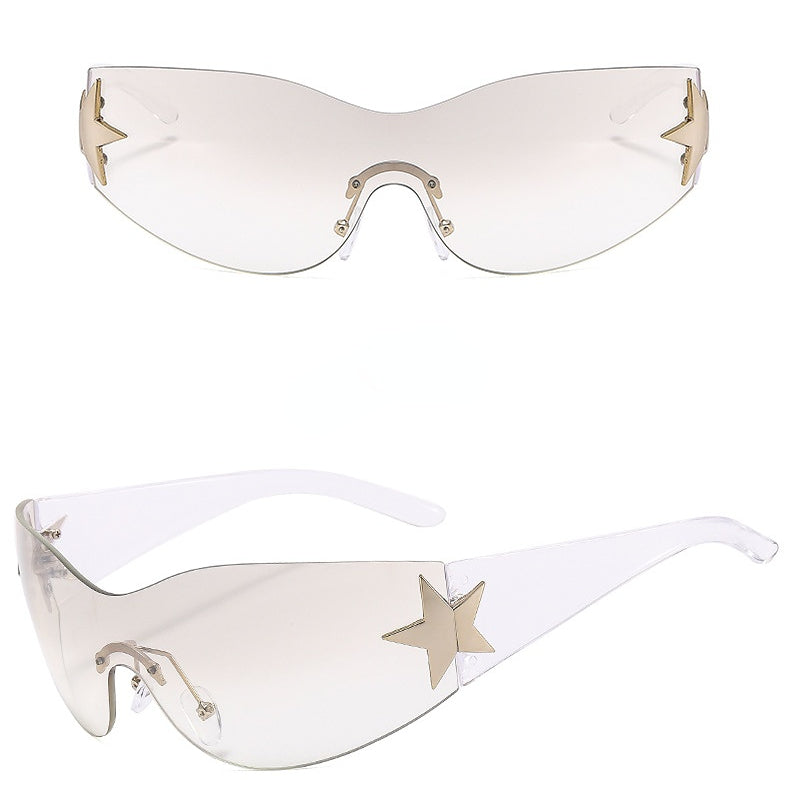 Wholesale PC Frameless Y2K Women's Sunglasses