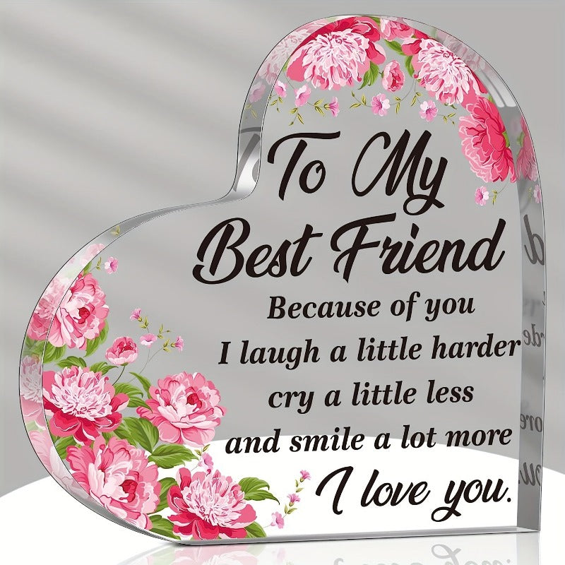 Wholesale of Transparent and Caring Acrylic Ornaments for Mother's Day