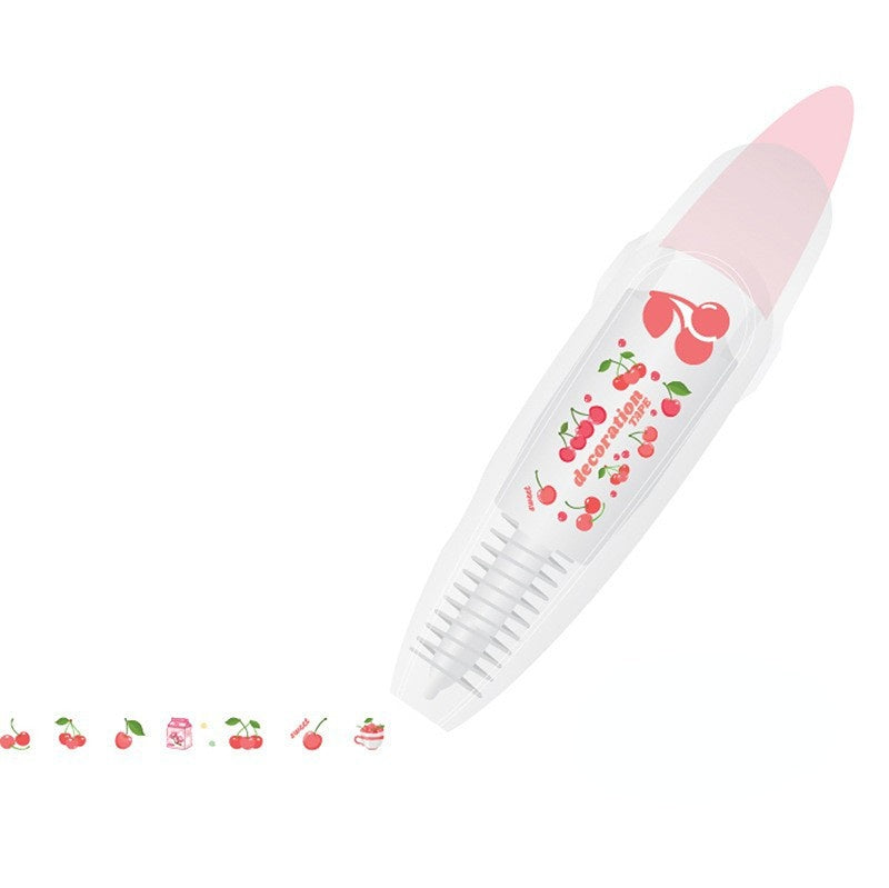 Wholesale Plastic Lace Correction Tape Ballpoint Pen