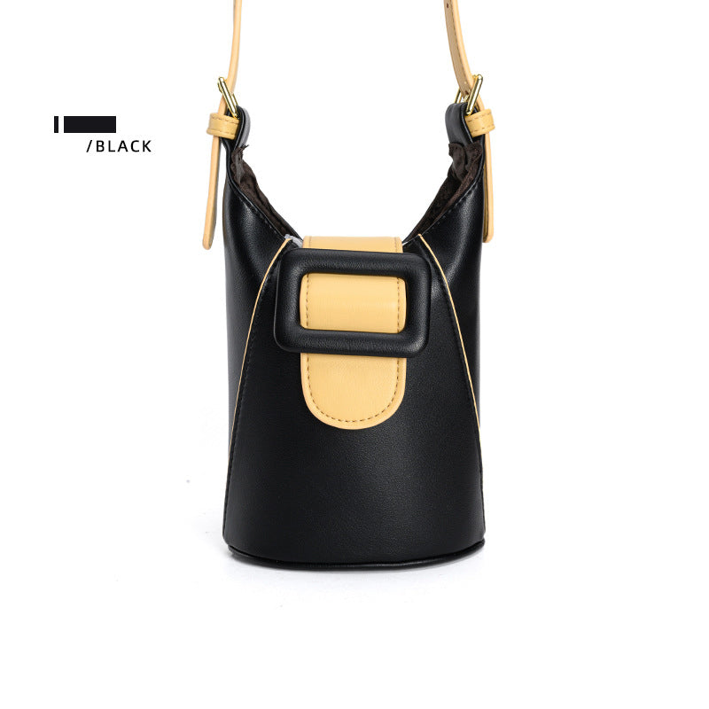 Wholesale 2023 Bucket Bag Match Color Belt Buckle Shoulder Bag OLY-SD-YS002
