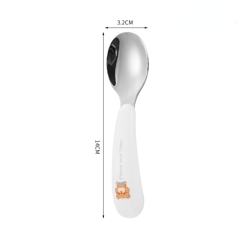 Wholesale Stainless Steel Cartoon Kids Spoon