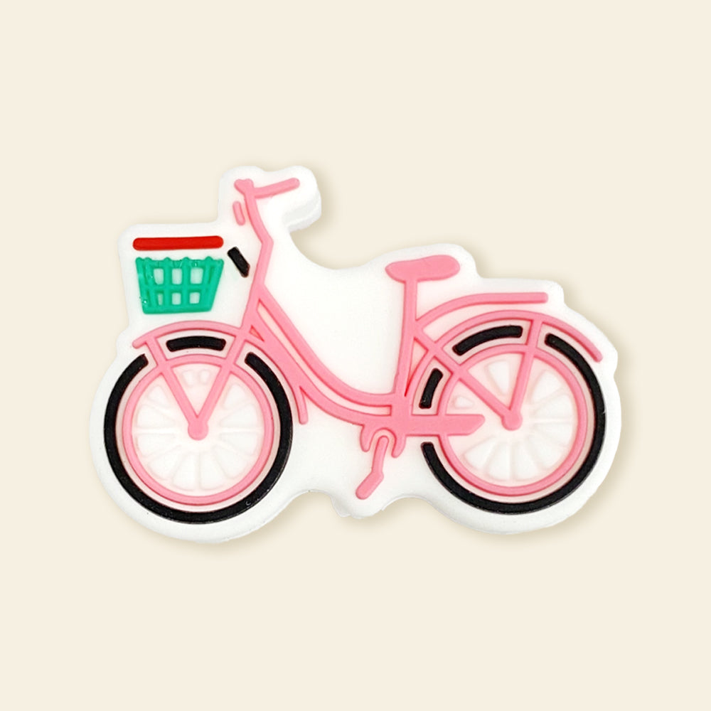 Wholesale 10pcs Cartoon Bicycle Focal Beads