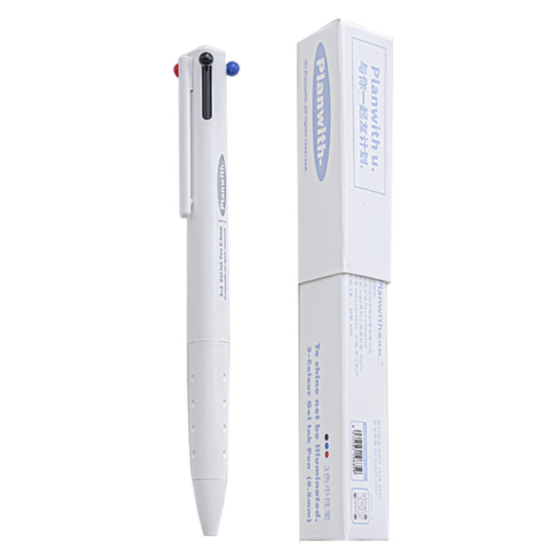 Wholesale Plastic Triangle Multi-color Pens