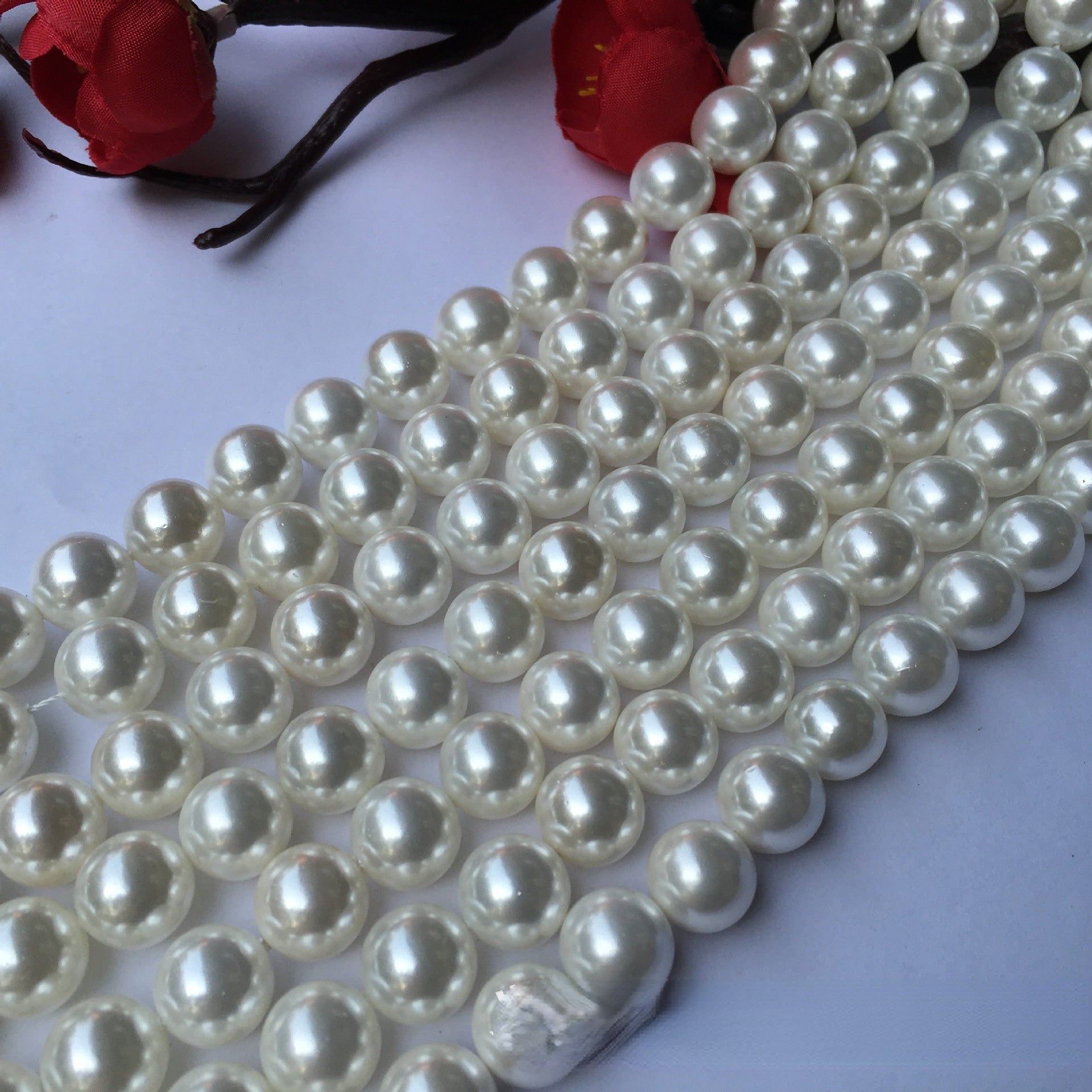 Al por mayor 20-170pcs/paquete de perlas de imitación de 2-18 mm