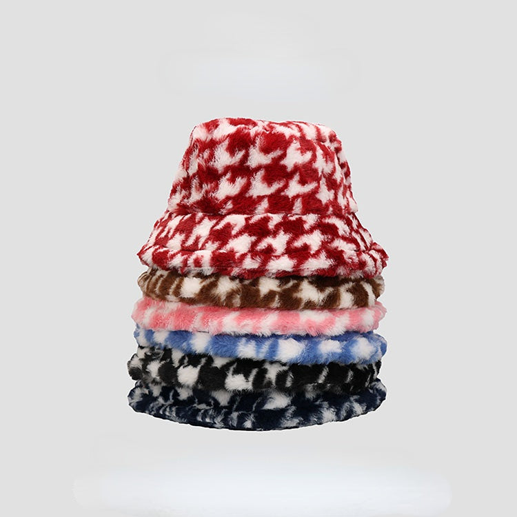 Wholesale Winter Thickened Warm Plush Fisherman Hat