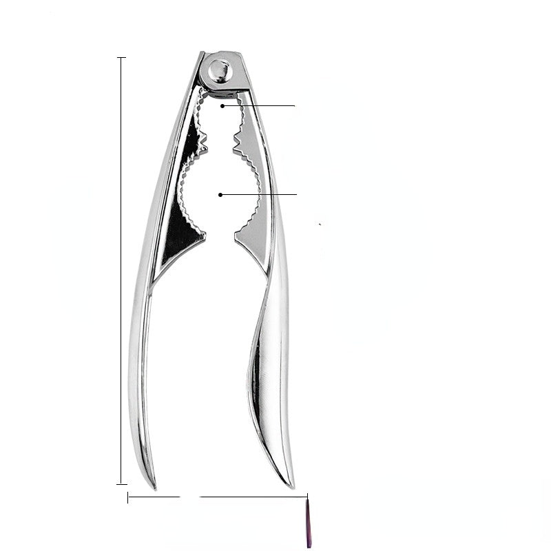 Wholesale Dried Fruit Tong Zinc Alloy Kitchenware