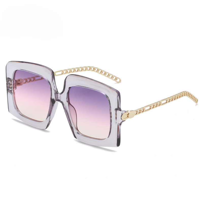 Wholesale PC Black and White Striped Fashionable Women's Sunglasses