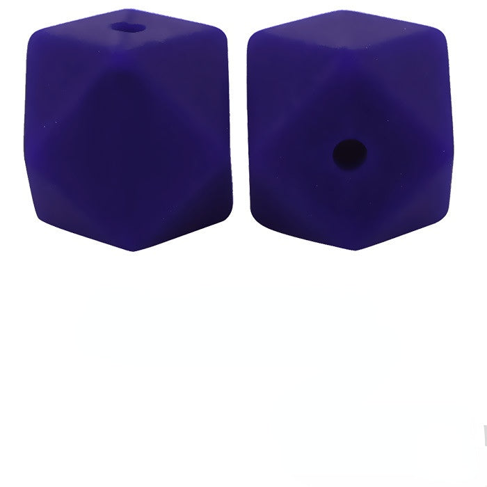 Wholesale 100PCS 17mm Octagonal Silicone Beads