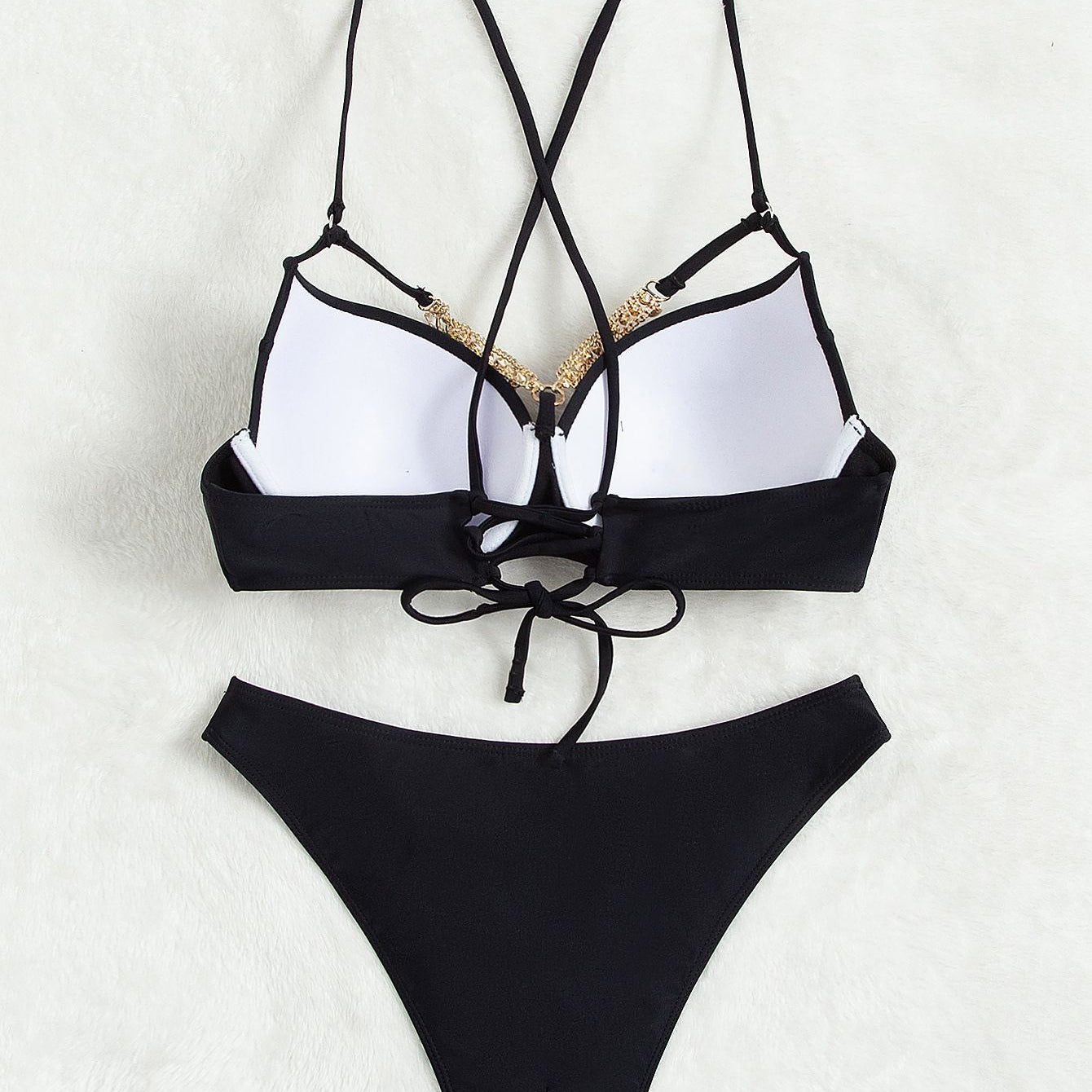 Wholesale Two-piece Sexy Polyester Swimwear