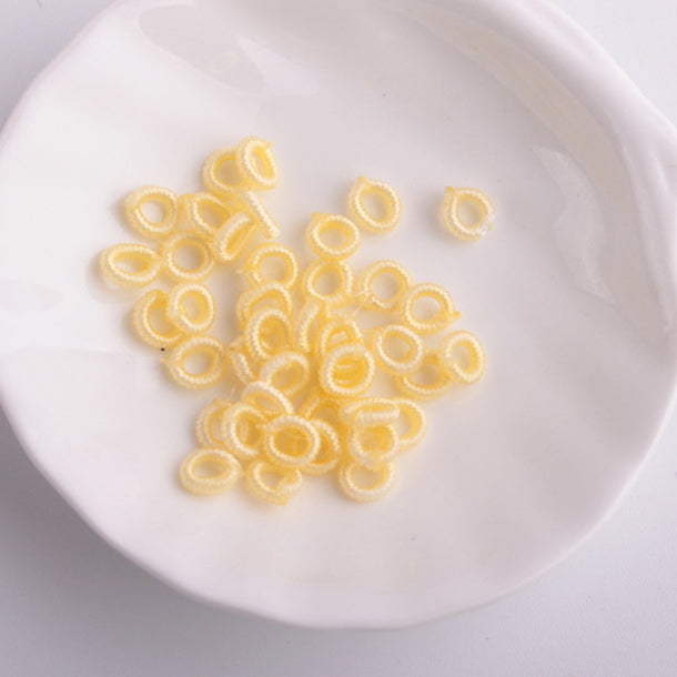 Wholesale 5×6mm Pineapple Knot Coil Nylon Thread Beads