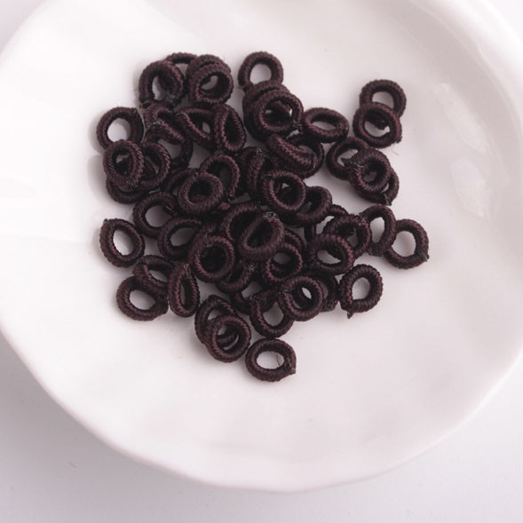 Wholesale 5×6mm Pineapple Knot Coil Nylon Thread Beads