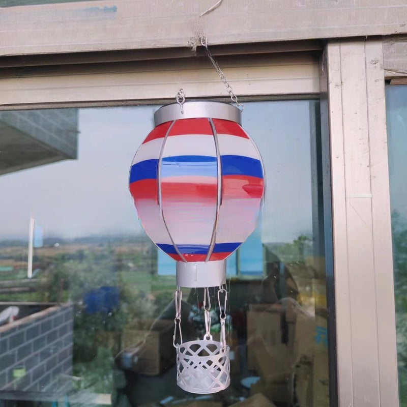 Wholesale Hot Air Balloon Solar Plastic Lantern