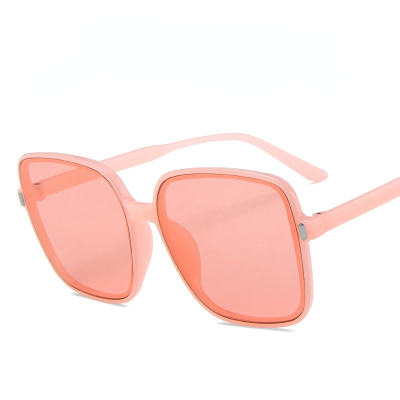Wholesale Large Frame Rice Nail Square PC Sunglasses