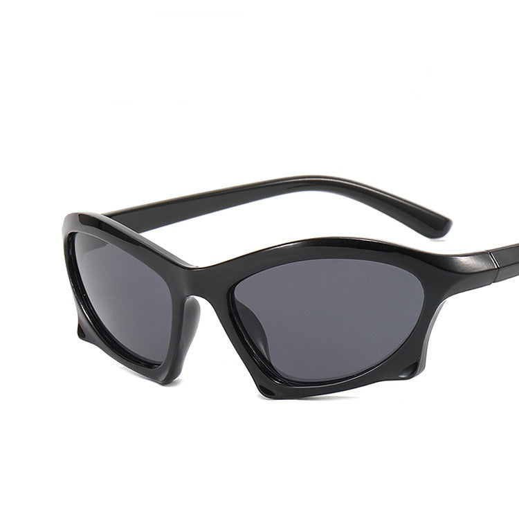 Wholesale PC UV Protection Y2K Special-shaped Large Frame Sunglasses