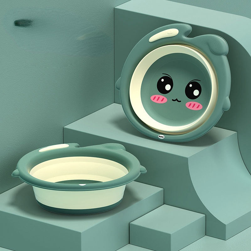 Wholesale Baby Toddler Foldable Basin Hanging Baby Supplies Plastic