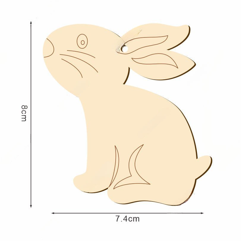 Wholesale 10PCS Easter Wooden Children's Toys