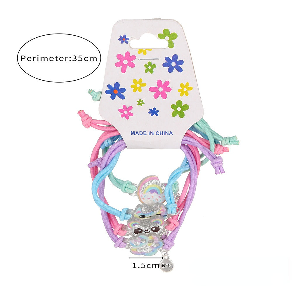 Venta al por mayor Pulsera Cordon Elastico Kitty Bear Donut