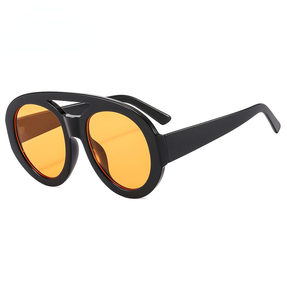 Wholesale of New Double-beam PC Men's Sunglasses