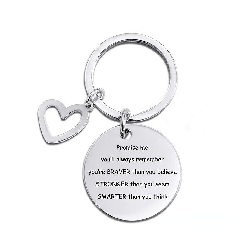 Wholesale Metal Graduation Season Students and Teachers Reading Lettering Key Chain