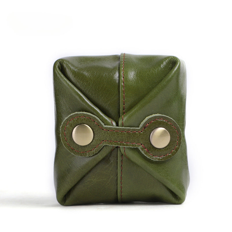 Wholesale Vintage Handmade Genuine Leather Coin Purse