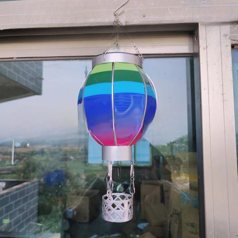 Wholesale Hot Air Balloon Solar Plastic Lantern