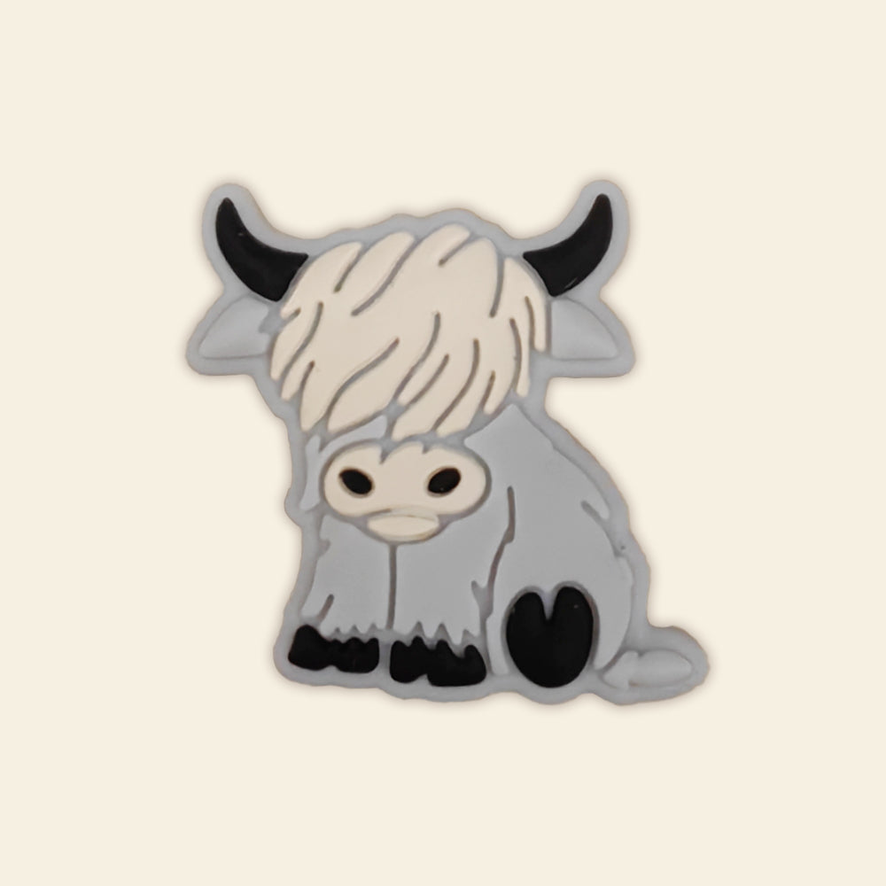 Wholesale 10pcs Western Cattle Silicone Focal Beads