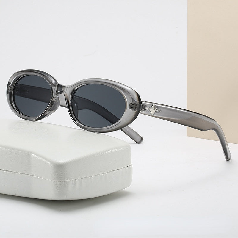 Wholesale PC Polygonal Metal Frame Sunglasses