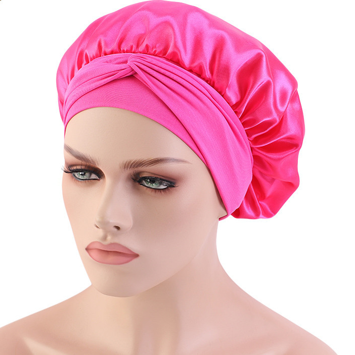 Wholesale Polyester Wide Brim Bath Caps