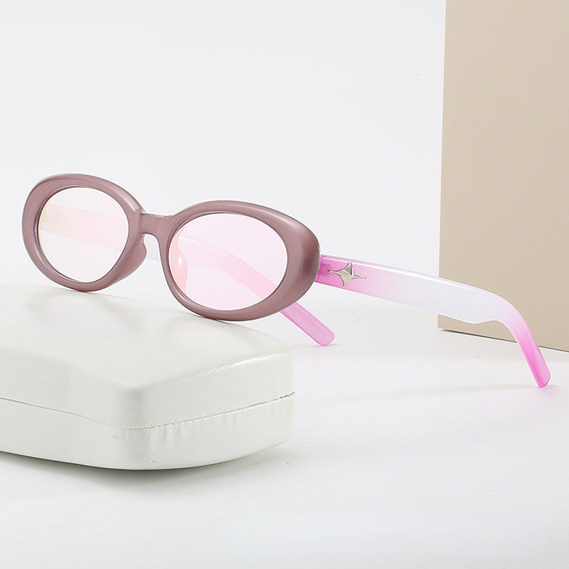 Wholesale PC Polygonal Metal Frame Sunglasses