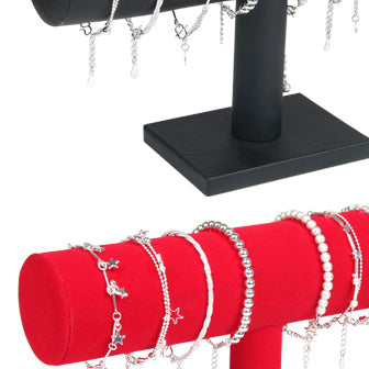 Venta al por mayor Soporte de exhibición de pulsera de PVC