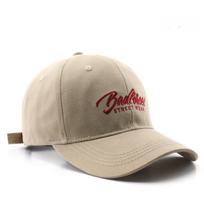 Wholesale Letter Embroidered Semi Hard Top Cotton Baseball Caps