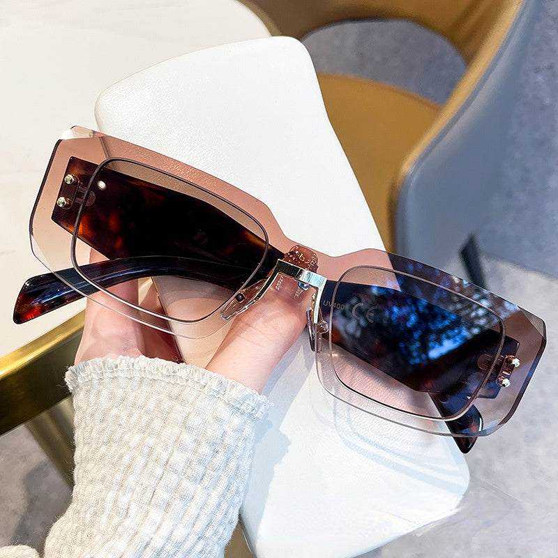 Wholesale PC Square One-piece Rice Nail Sunglasses