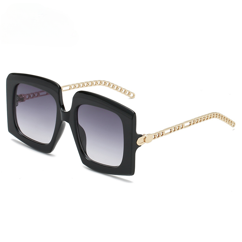 Wholesale PC Black and White Striped Fashionable Women's Sunglasses