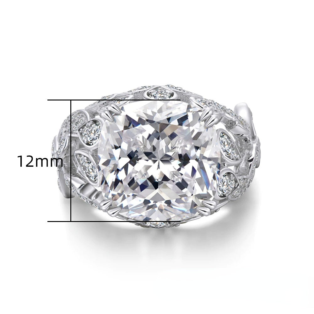 Wholesale Openwork Zircon Copper Rings