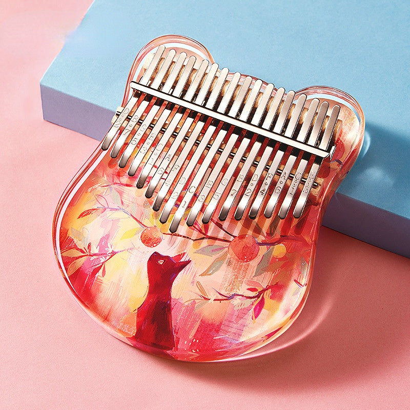 Venta al por mayor Starry Bear Thumb Kalimba Acrylic TOY