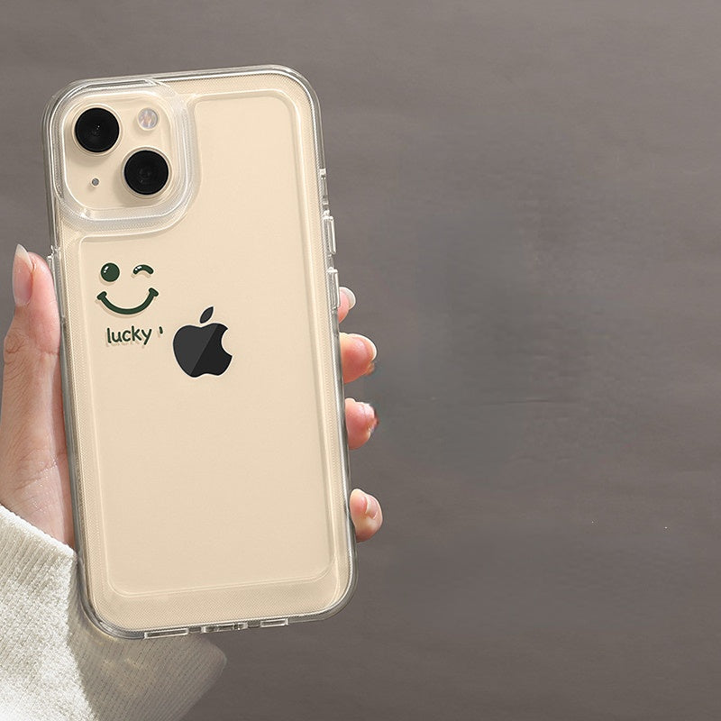 Wholesale Smiley Painted TPU Phone Case