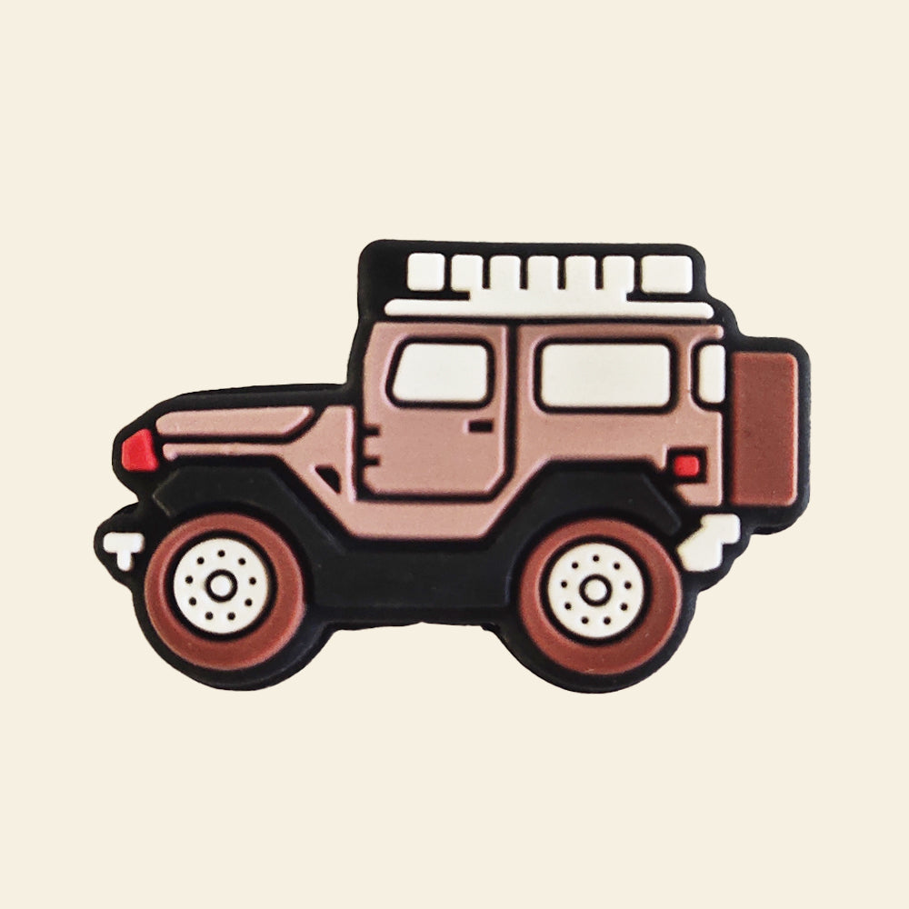 Wholesale 10pcs Cartoon Jeep Focal Beads