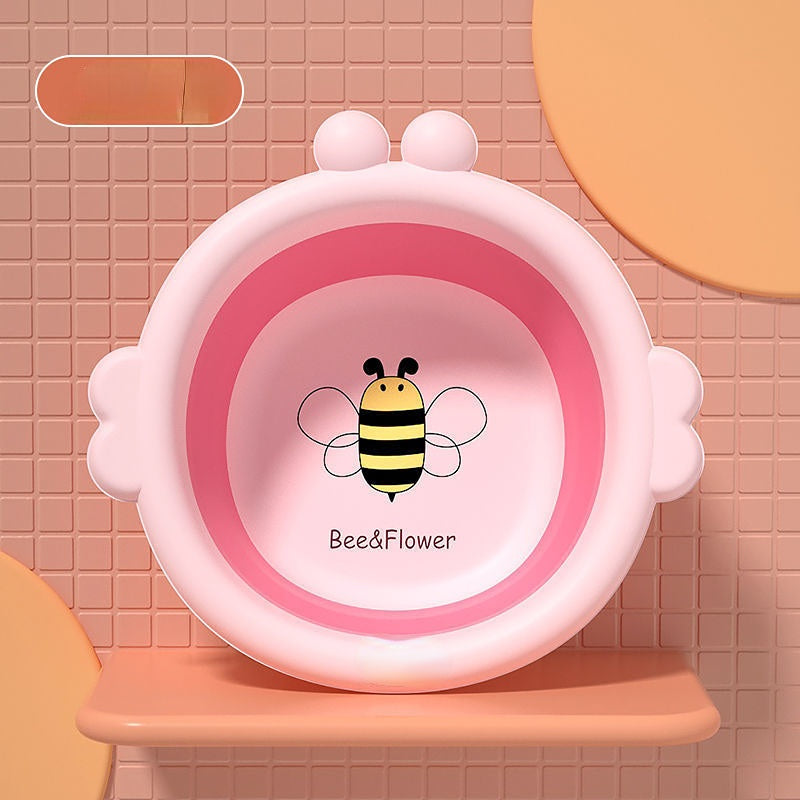 Wholesale Baby Toddler Foldable Basin Hanging Baby Supplies Plastic