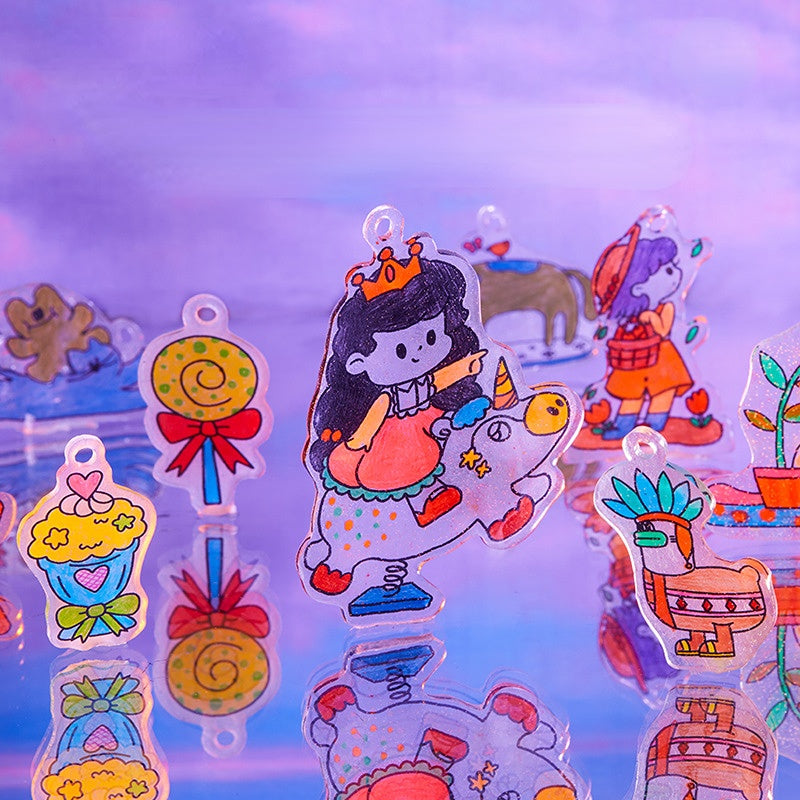 Wholesale DIY Creative Miniature Painting Plastic TOY