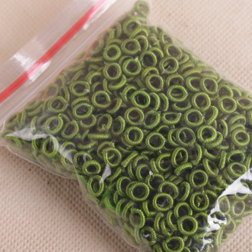 Wholesale 5×6mm Pineapple Knot Coil Nylon Thread Beads