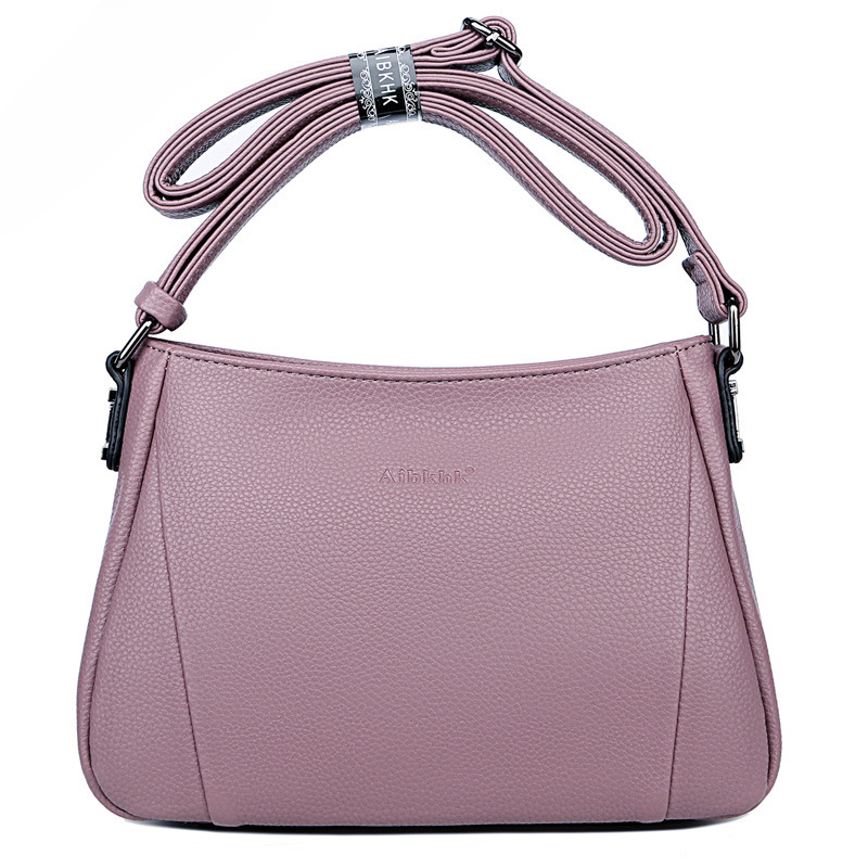 Wholesale PU Shoulder Messenger Bag Soft Leather Women Bag