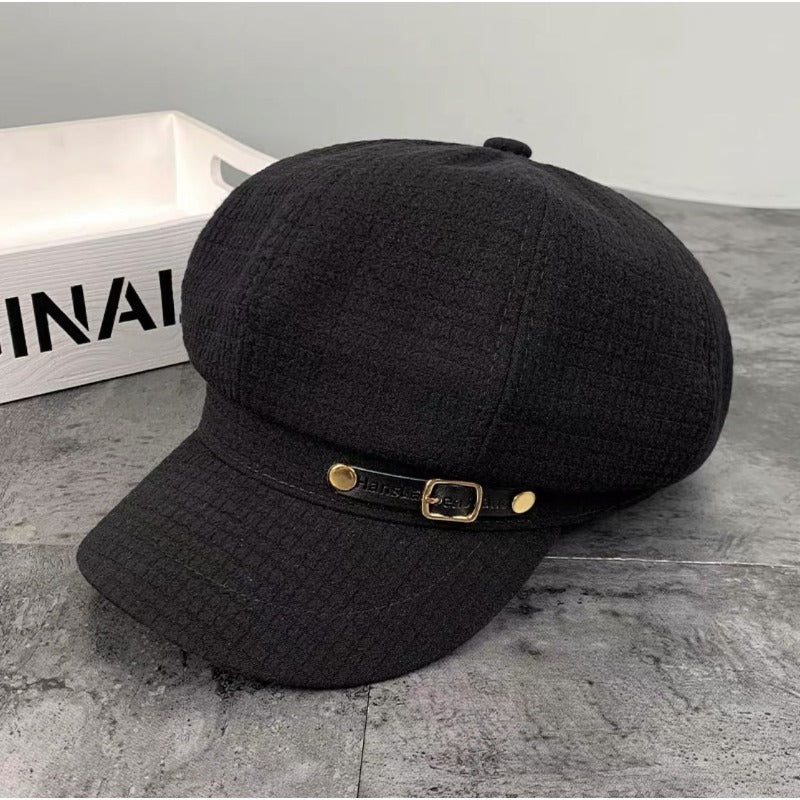 Wholesale Painter Buckle Polyester Berets