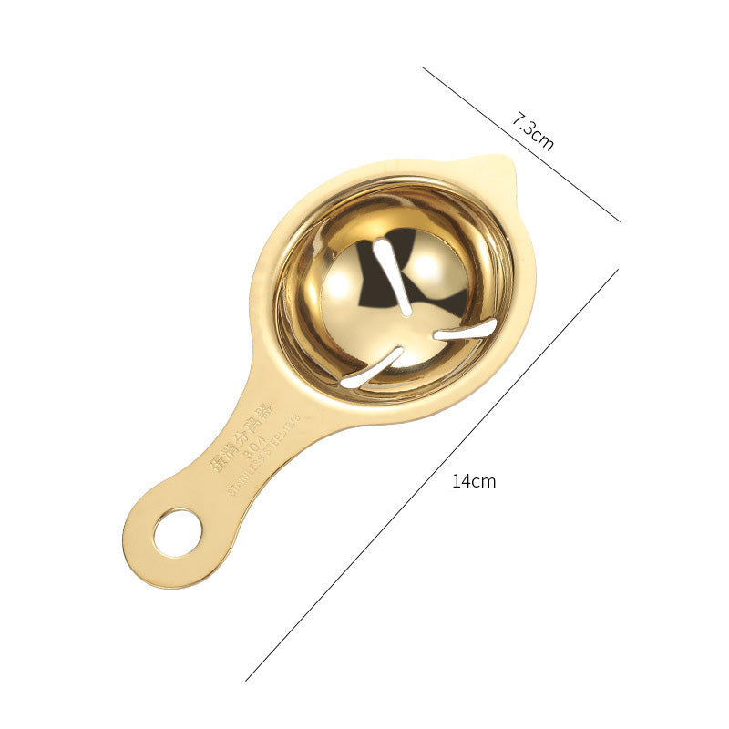 Wholesale 304 Stainless Steel Egg Yolk Egg White Protein Skimmer OLY-KW-MJ002