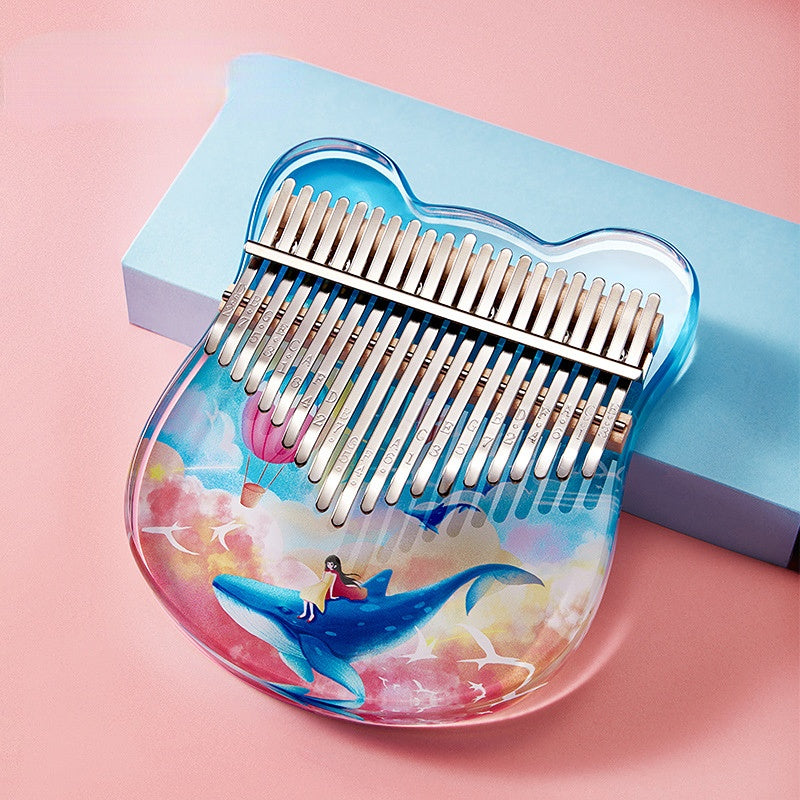 Venta al por mayor Starry Bear Thumb Kalimba Acrylic TOY