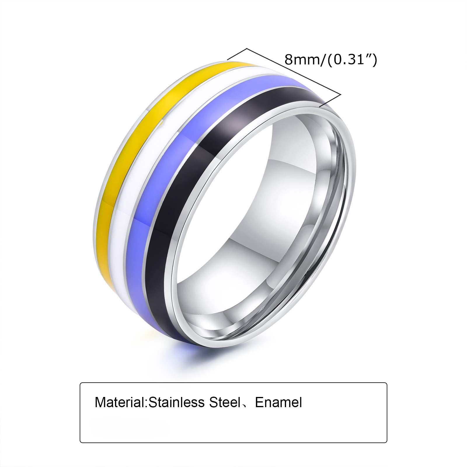 Anillo de bunting de acero de titanio al por mayor