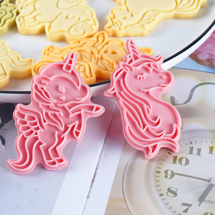 Wholesale PP Unicorn 3d Biscuit Mold
